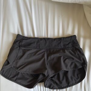Women's Black Athletic Shorts